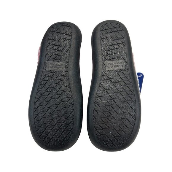 Royal Deluxe Sole Selection Womens 10-11  Memory Foam Slippers Pink‎ White - Picture 3 of 5